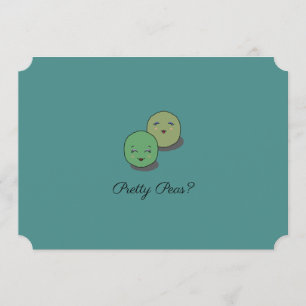 Cuidados "Bonitos Peas" Serás Mi Tarjeta De Novia