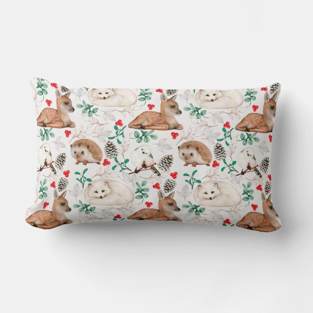 Cuidados criticos de bosques Almohada lumbar (Anverso)