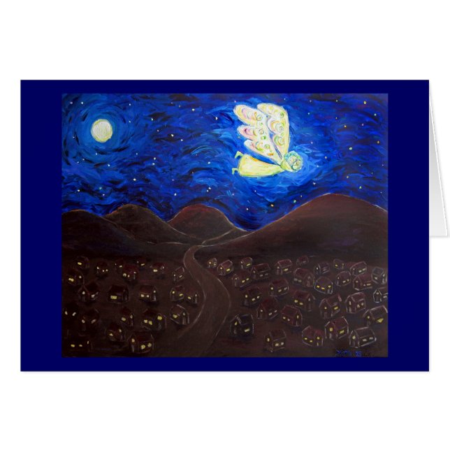 Cuidados de la nota de Soul Angel o tarjetas de fe (Anverso (Horizontal))