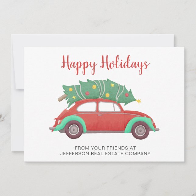 Cuidados de los coches de los árboles de Navidad E (Anverso)