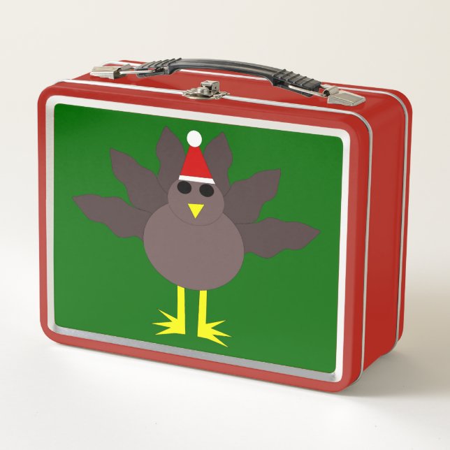 Cuidados Navidades Caja de almuerzo Metalizado de  (Anverso)