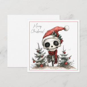 Cuidados Navidades de Creepa Skeleton en un Sombre