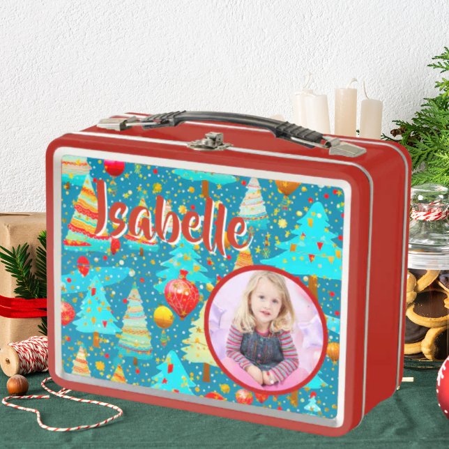Cuidados niños del árbol de Navidad Foto Lunchbox  (Subido por el creador)