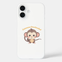 Cuidados sobrecargados : Mono Iphone 16 Funda