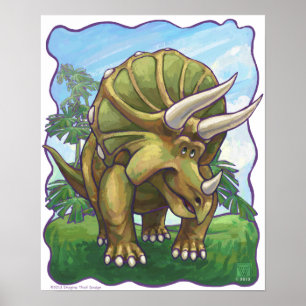 Cuidados Triceratops Regalos y Accesorios de Arte