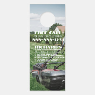 Cuidados y colgador de la puerta de mantenimiento 