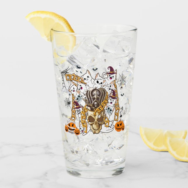 Cuidados y graciosos gatos malvados (Anverso (hielo))