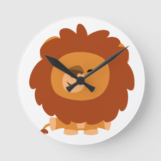 Cuidadosamente Personalizado reloj de pared de leó