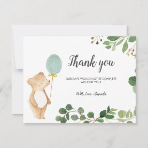 Cuidadoso Gracias tarjeta