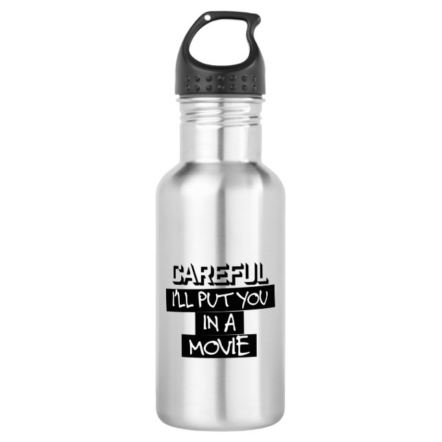 Cuidadoso, le pondré en una botella de agua de la (Anverso)