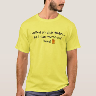 Cuide mi camiseta de la cerveza
