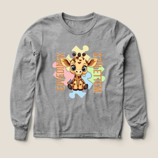 Cuki affirmációk | SNI Zsiráf | Egyedinek (Diseño frontal)