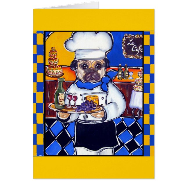 Culinero Pug Adorable (Frente)