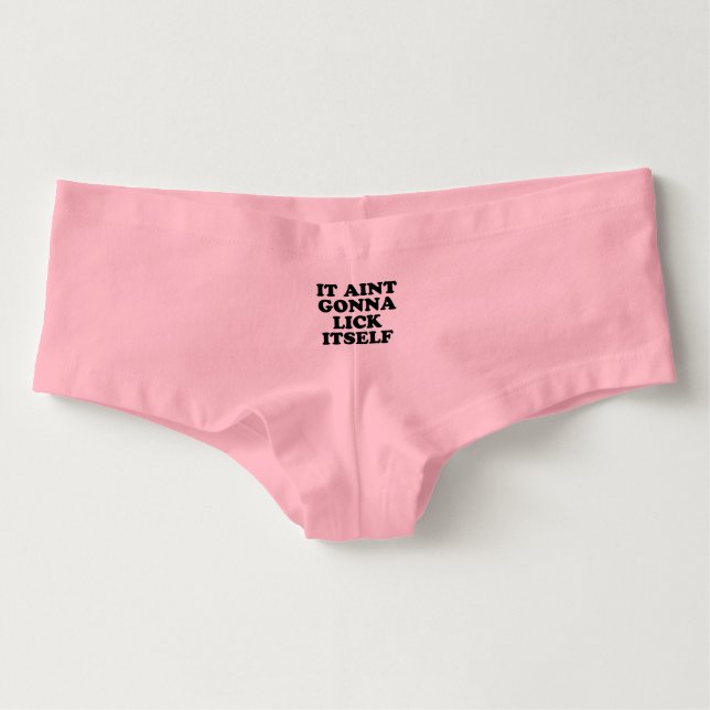 Culottes Él aint que va a lamerse (Anverso)