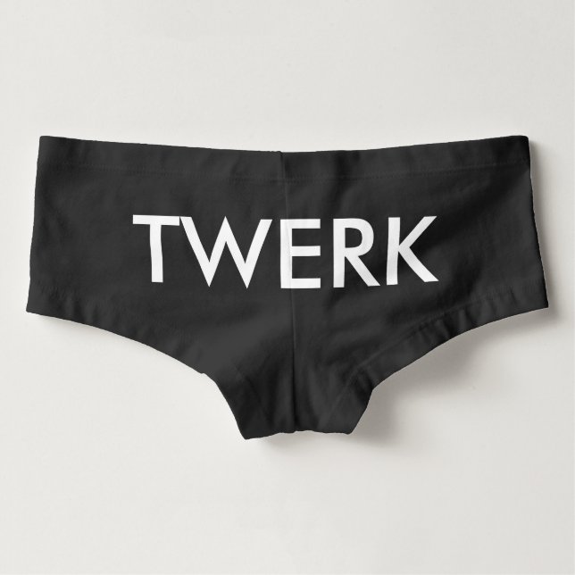CULOTTES HOTPANTS NEGROS DE TWERK (Reverso)
