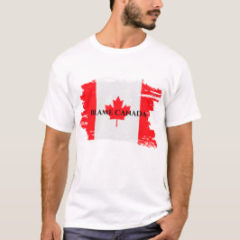 Culpar a la camiseta de Canadá