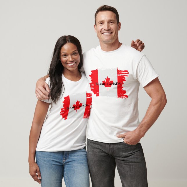 Culpar a la camiseta de Canadá (Unisexo)