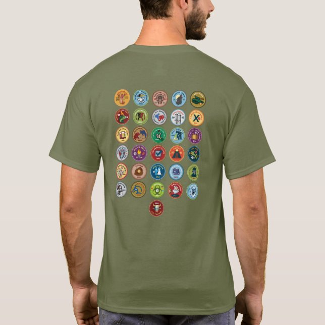 CULPAR LA CAMISA DE LA CAMISETA DE LA MANO (Reverso)