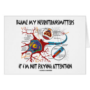 Culpe mis neurotransmisores si no que prestan la