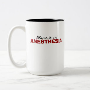 Cúlpelo en la anestesia - taza