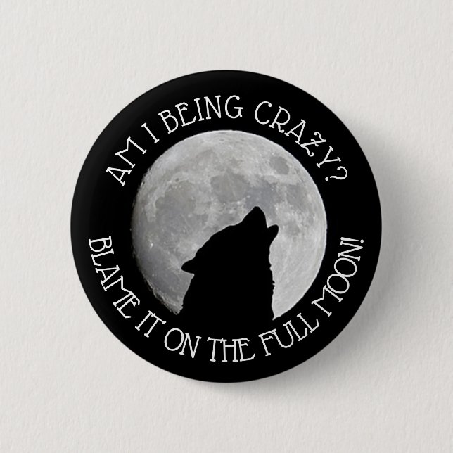 Culpen al botón Lobo de la luna llena (Anverso)