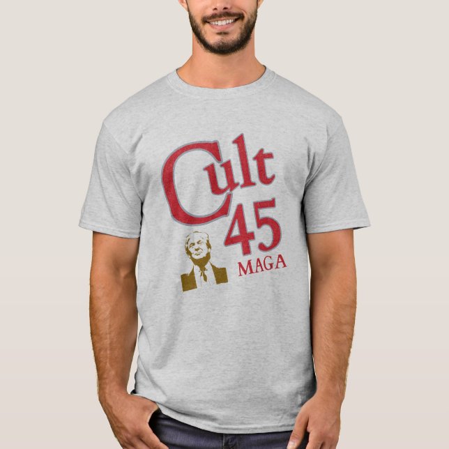 Cult 45 Trump MAGA #cult45 camiseta (Anverso)