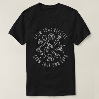 Cultiva tus verduras, cultiva tu propia camiseta d