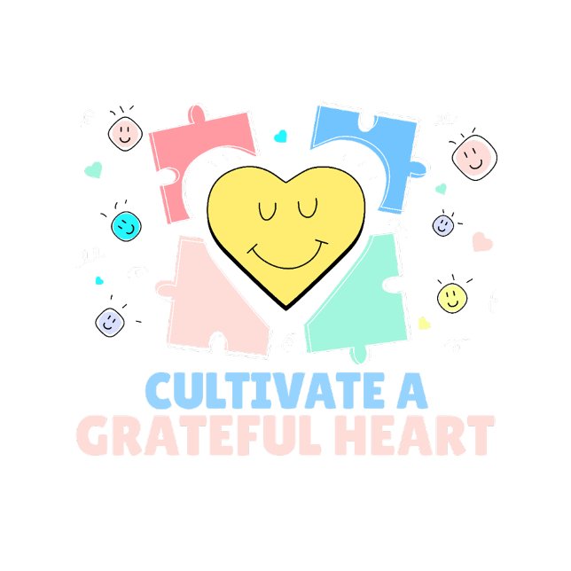 Cultivar una camiseta de corazón agradecida (Subido por el creador)