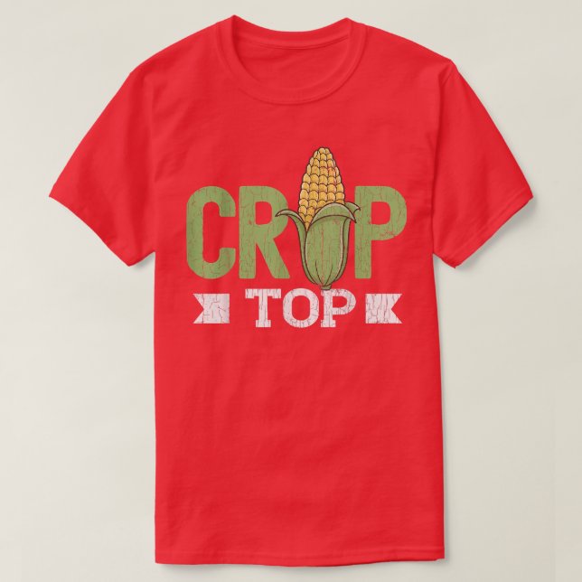 Cultivo de maíz Top Funny Farming Farmer Tractor F (Diseño del anverso)