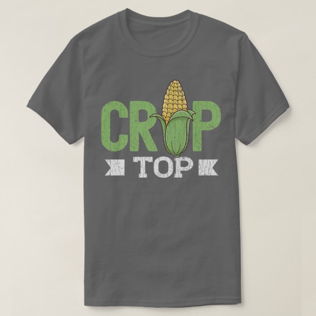 Cultivo de maíz Top Funny Farming Farmer Tractor F (Diseño del anverso)