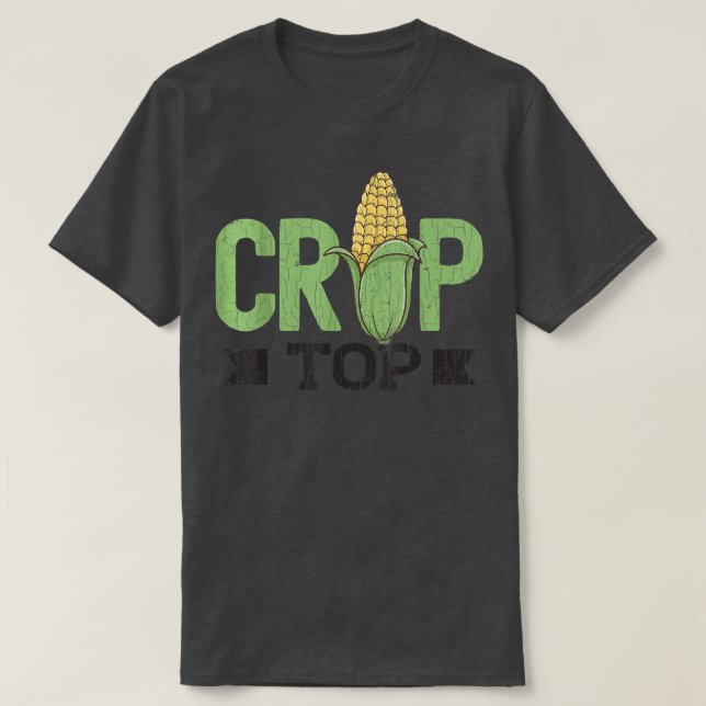 Cultivo de maíz Top Funny Farming Farmer Tractor F (Diseño del anverso)
