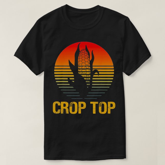 Cultivo de maíz Top Funny Farming Farming Corn Lov (Diseño del anverso)