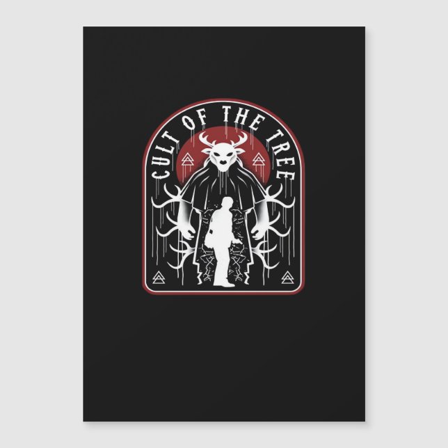 Culto del Ciervo del Árbol Estilo Artístico  (Anverso)