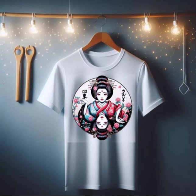 Cultura de camisetas (Culture T-shirt, Yin and Yang )