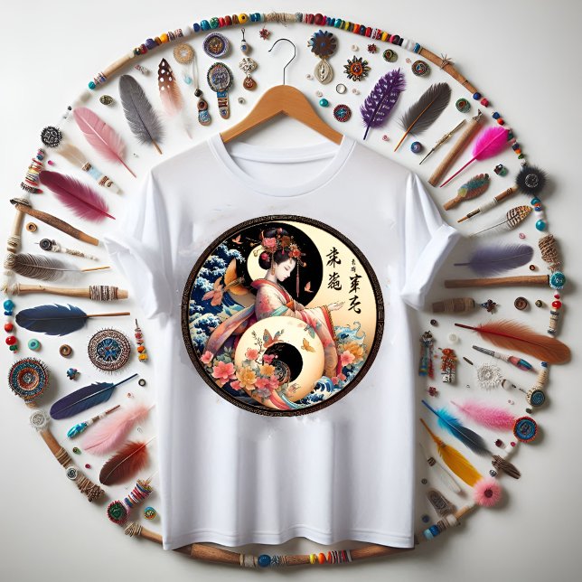 Cultura de camisetas (Yin and Yang T-shirt )