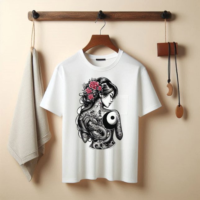 Cultura de camisetas (Yin Yang T-shirt )