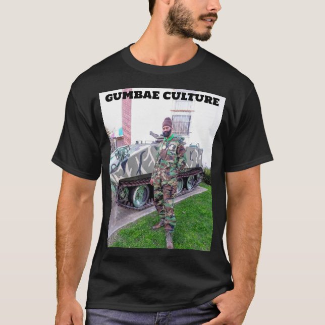 CULTURA DE GUMBAE. Camiseta TOUR (Anverso)