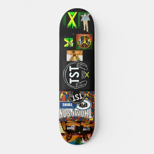 CULTURA GUMBAE & Edición TST Skateboard (Anverso)