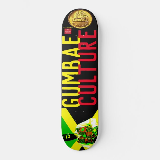 CULTURA GUMBAE SKATEBOARDS W. S (Anverso)