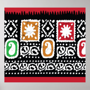 Cultura india: Diseño de arte tradicional