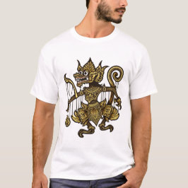 Cultura Wayang de la camiseta