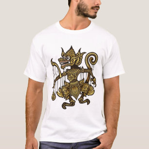 Cultura Wayang de la camiseta