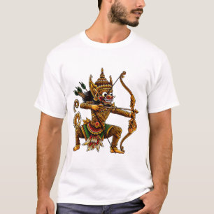 Cultura Wayang de la camiseta