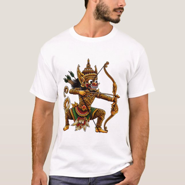Cultura Wayang de la camiseta (Anverso)