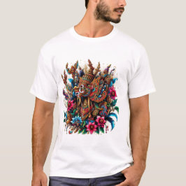 Cultura Wayang de la camiseta