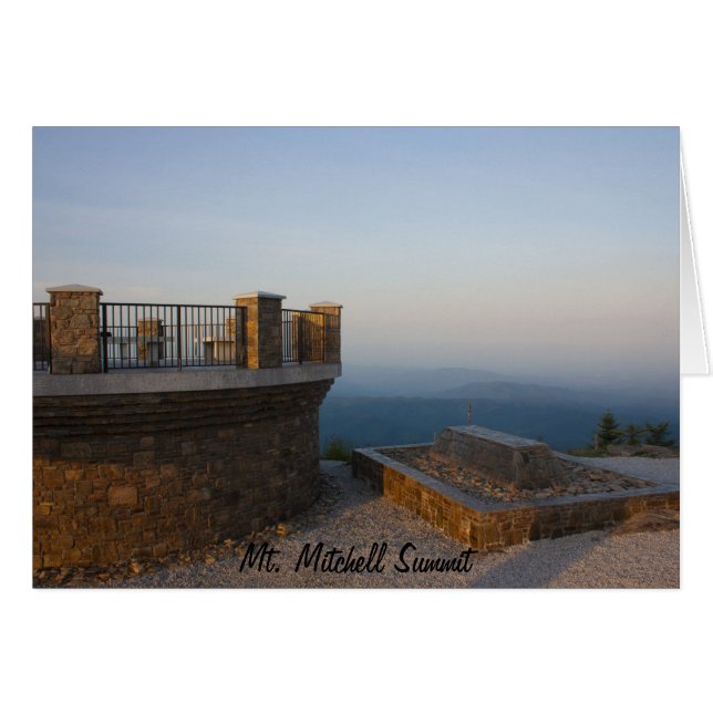 Cumbre del Monte Mitchell (Anverso (Horizontal))