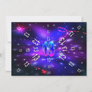 CUMPLEAÑOS 13 - Resumen Universo - INVITACIÓN