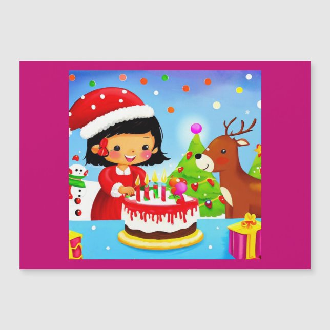 Cumpleaños 7 de los navidades (Anverso)