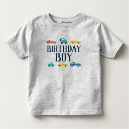 Cumpleaños Camiseta de cumpleaños para transporte