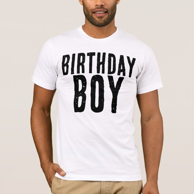CUMPLEAÑOS CAMISETA EN CAMISETA (Anverso)